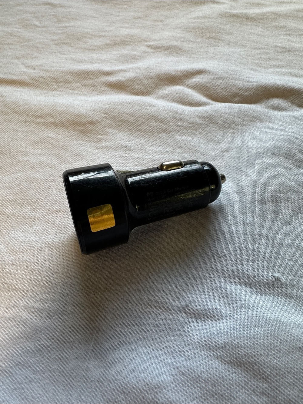Vehicle USB-usbc dual Block Charger